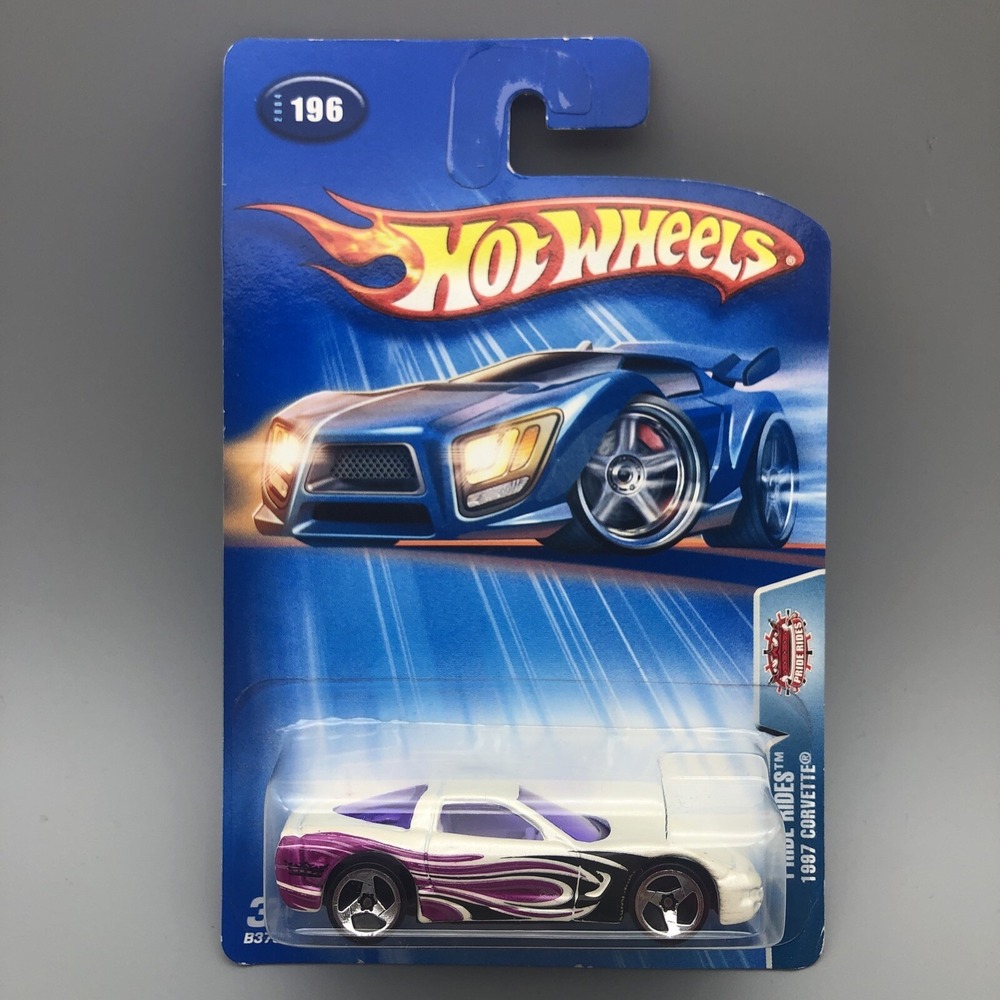 Hot Wheels Chevrolet Chevy Corvette 1997‎ Corvette Car Pride Rides Diecast #196